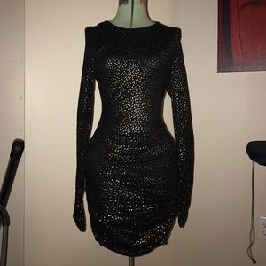 Victoria’s Secret GORGEOUS BLACK & GOLD DRESS